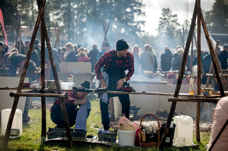 Final i SM i utomhusmatlagning på Billingen Skövde 