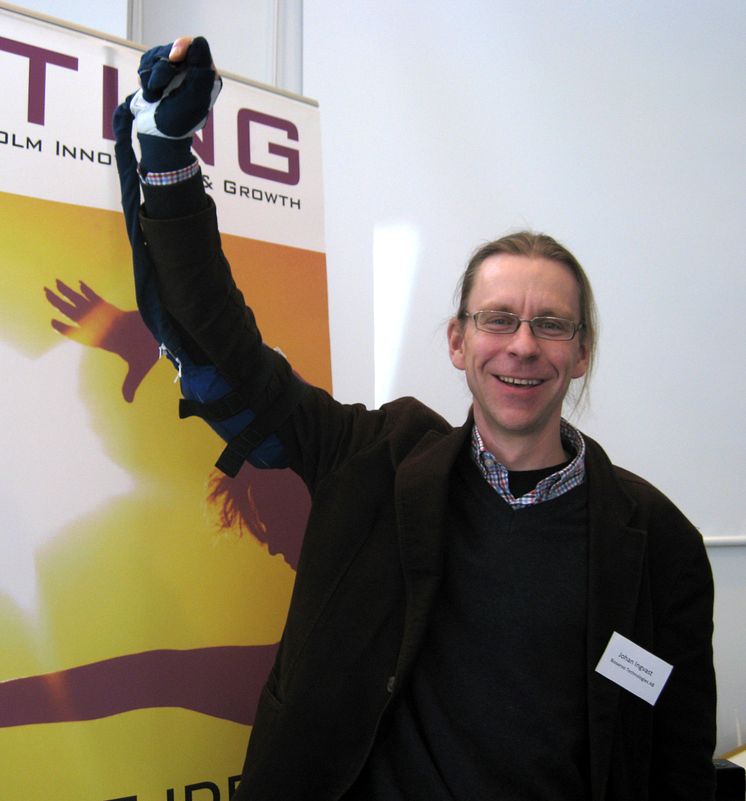 Johan Ingvast, vd för Bioservo Technologies