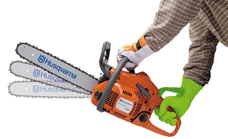 Husqvarna först i världen med TrioBrake protection system 