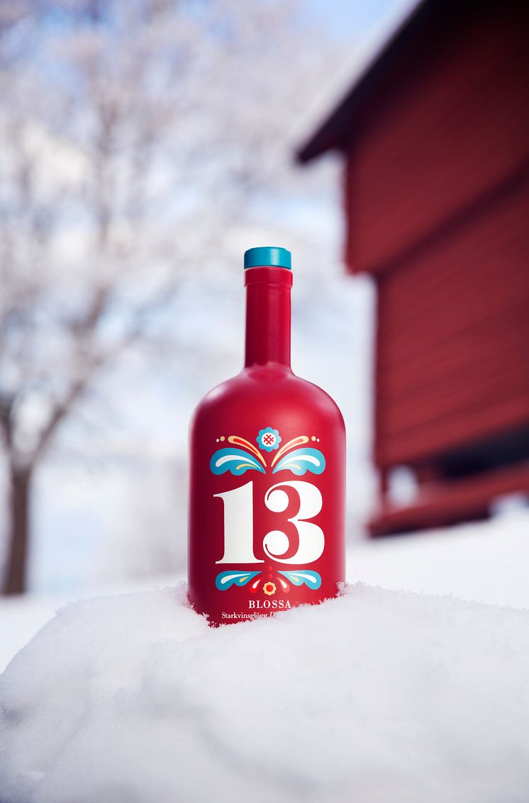 BLOSSA 13 i snö
