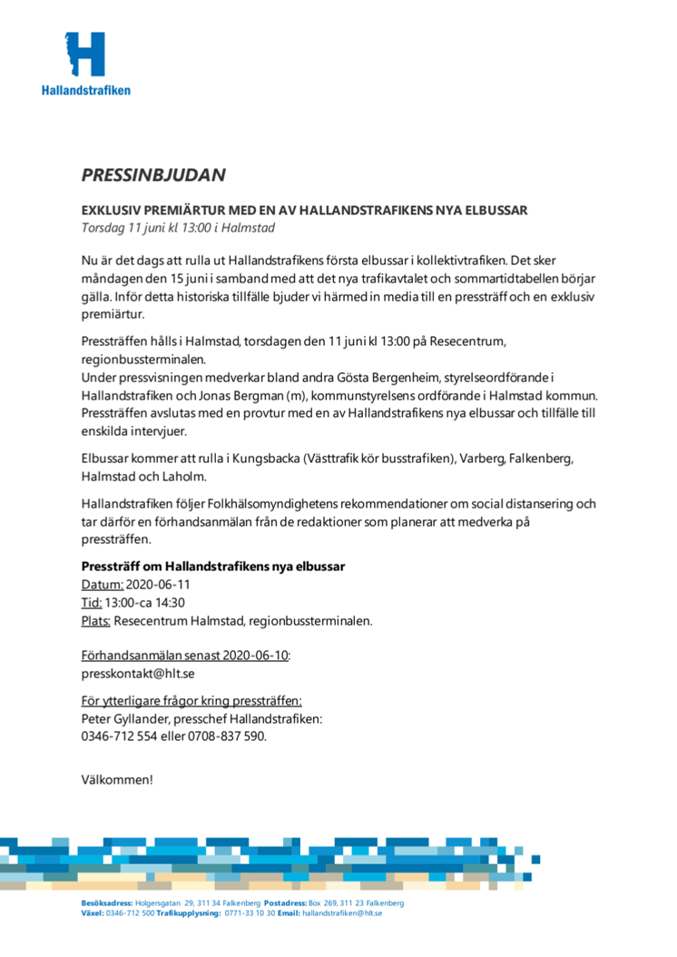 Pressinbjudan