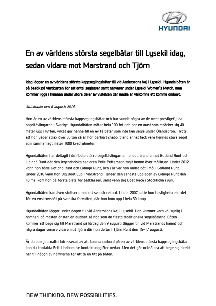 En av världens största segelbåtar till Lysekil idag, sedan vidare mot Marstrand och Tjörn