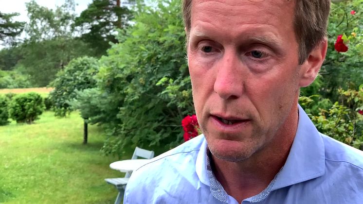Petter Lundberg på Språkprojektets årliga seminarium på Almedalen 2019