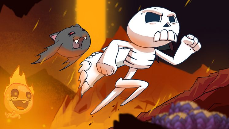 Skelattack_Promo Art-Lava Forge Run