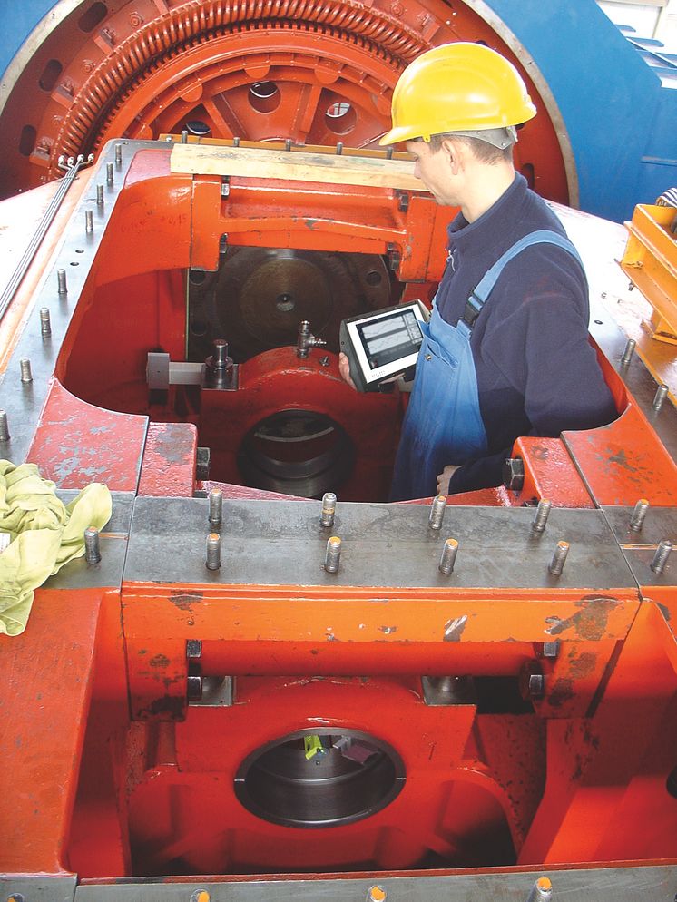 Bore alignment with the Fixturlaser NXA Geometry