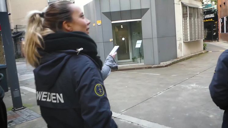 Team Surprise: Uppladdning inför ett åk
