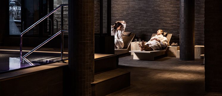 Anna Haag och Emil Jönsson smygtestar Frösö Park Spa