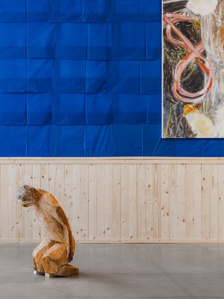 Installationsvy från utställningen Playa! på Bonniers Konsthall