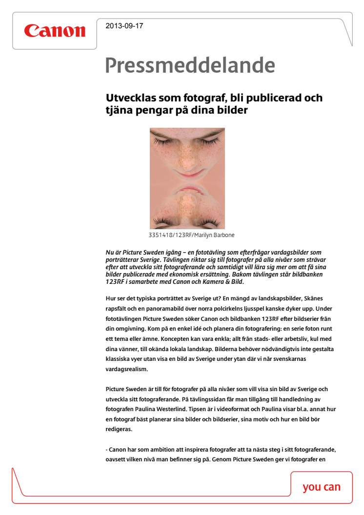 Utvecklas som fotograf, bli publicerad och tjäna pengar på dina bilder