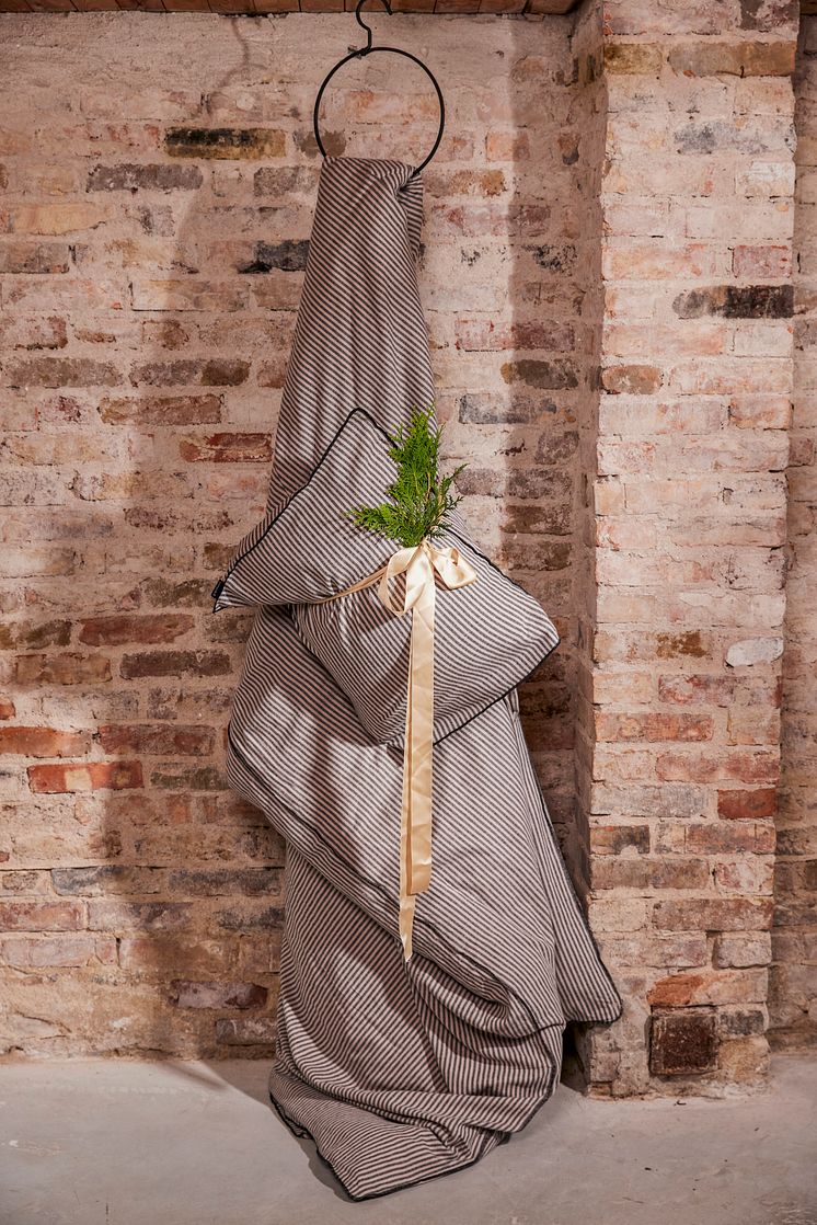 917747-12 Flanell bedset stripe christmas gift.jpg