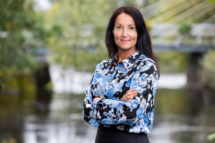 Marith Hesse, (M), kommunstyrelsens ordförande i Partille