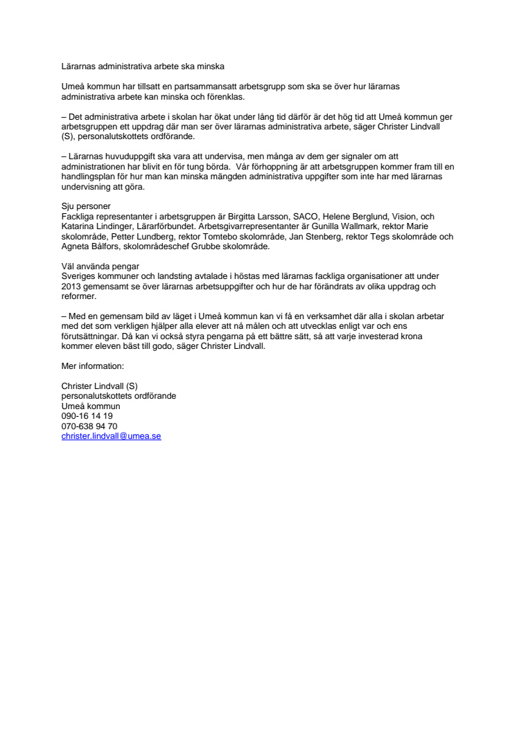 Lärarnas administrativa arbete ska minska