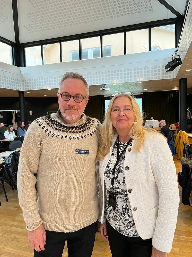 Jens Östergren och Jane Larsson