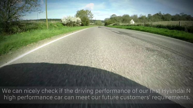 Hyundai i30 N - hårdtestas på Storbritanniens vägar