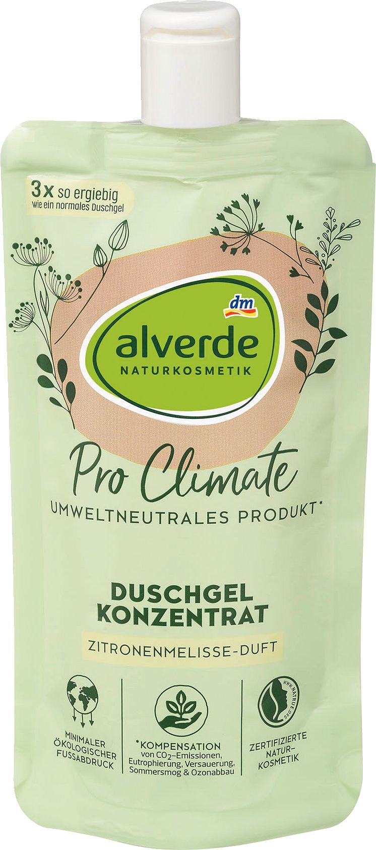 alverde Pro Climate Duschgel Konzentrat