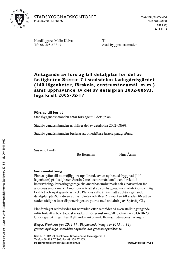 Stettin 7_tjänsteutlåtande