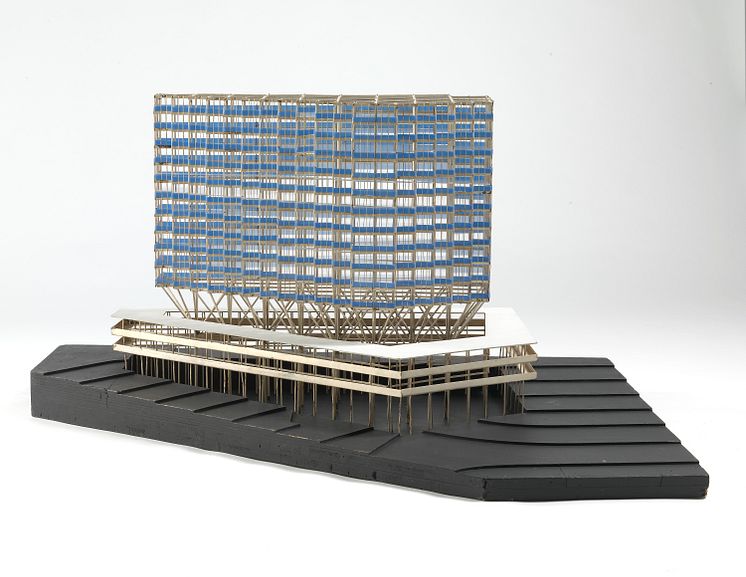 Byggekunst. Arne Korsmo, Tostrupgården, 1948 – 53