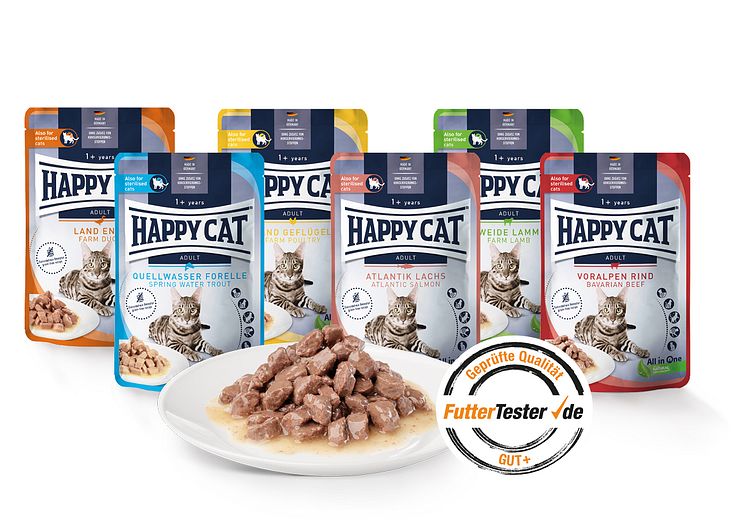 Happy Cat Culinary Meat in Sauce FutterTester.de