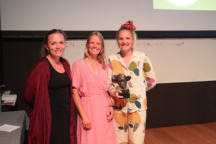 June Lyngholm Weiss, Anja Laustsen og Sofie Vandborg