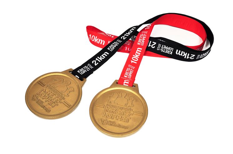 Nedbrytningsbar medalj till Kretsloppet