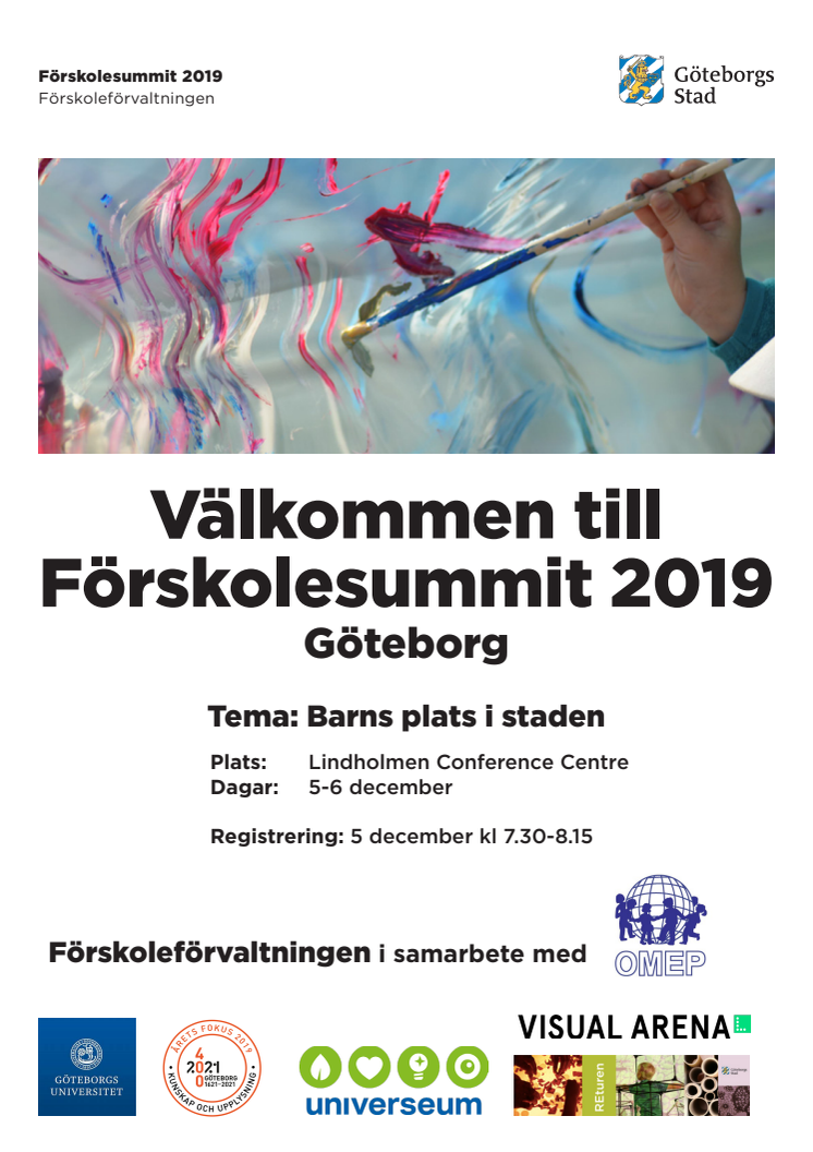 Program Förskolesummit 2019
