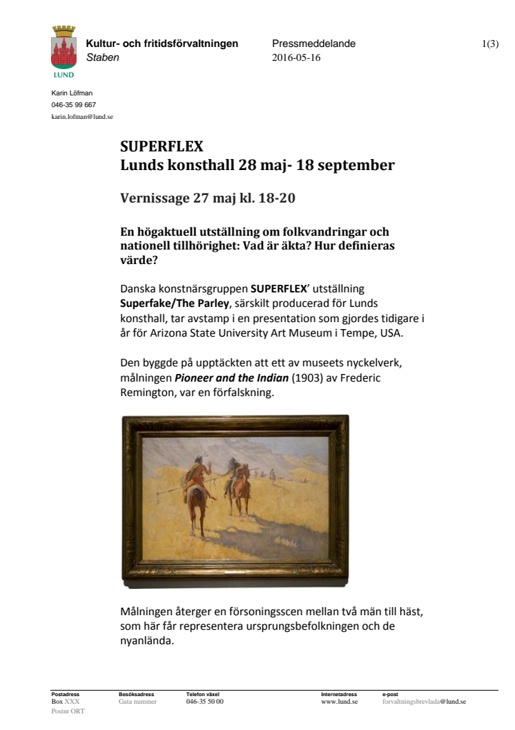Utställning: SUPERFLEX Lunds konsthall 28 maj- 18 september