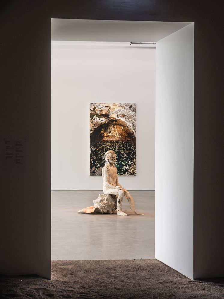 Sara-Vide Ericson och Tilda Lovell, installationsvy Bonniers Konsthall, 2023