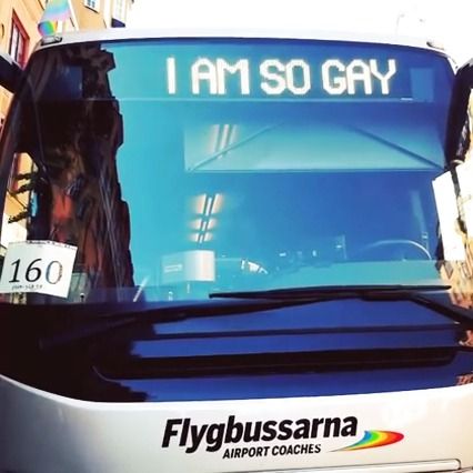 I am so gay I can´t even drive straight