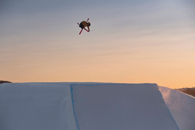 Leker seg i Trysil