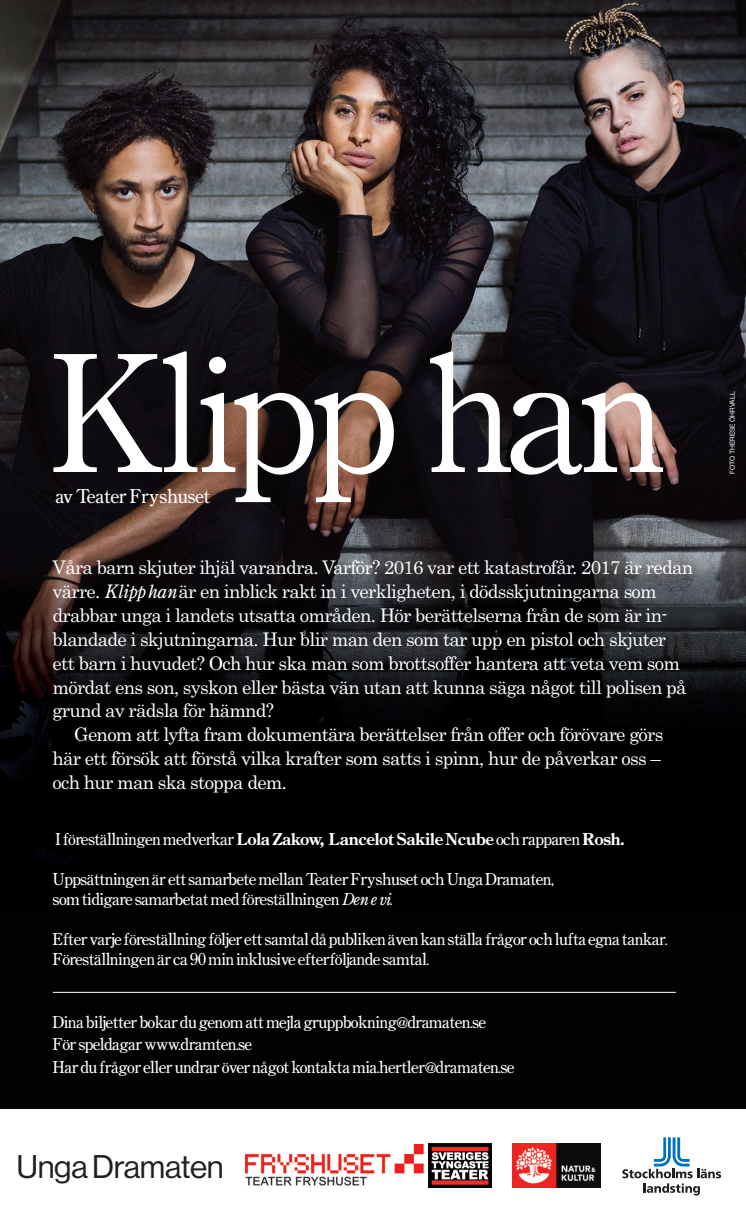 Klipp han av Teater Fryshuset
