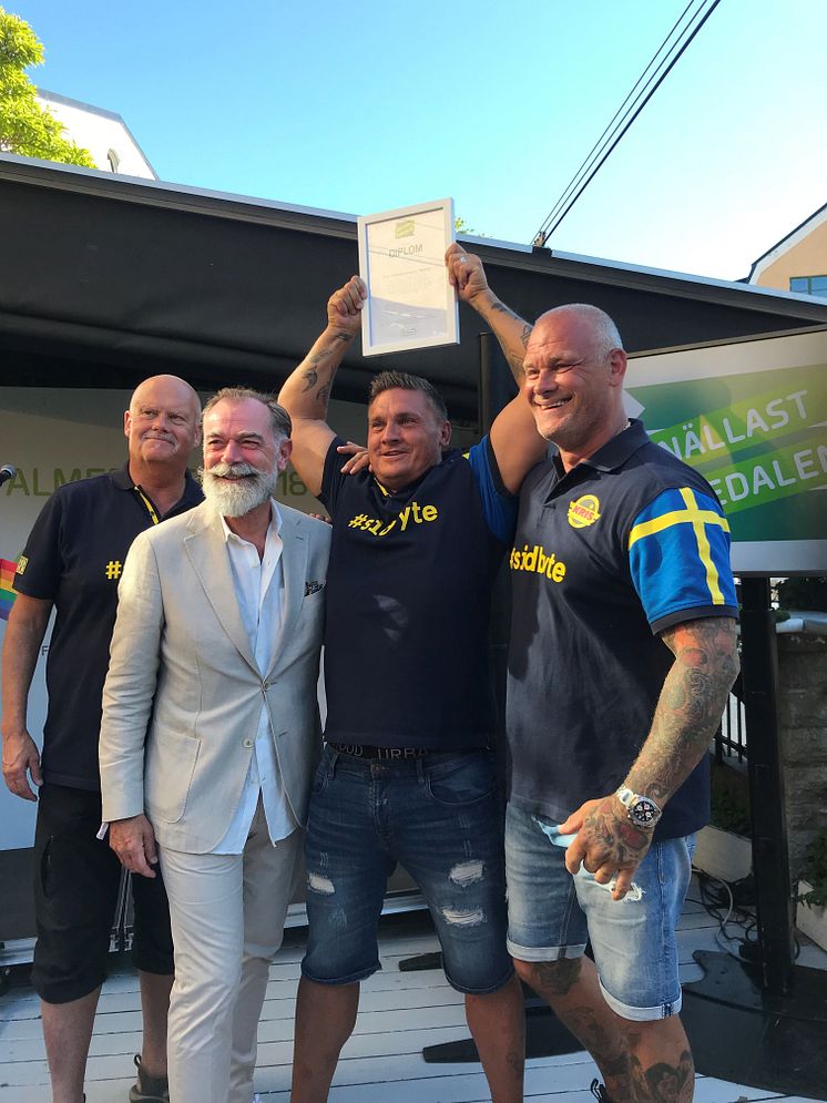 Fjolårets vinnare KRIS