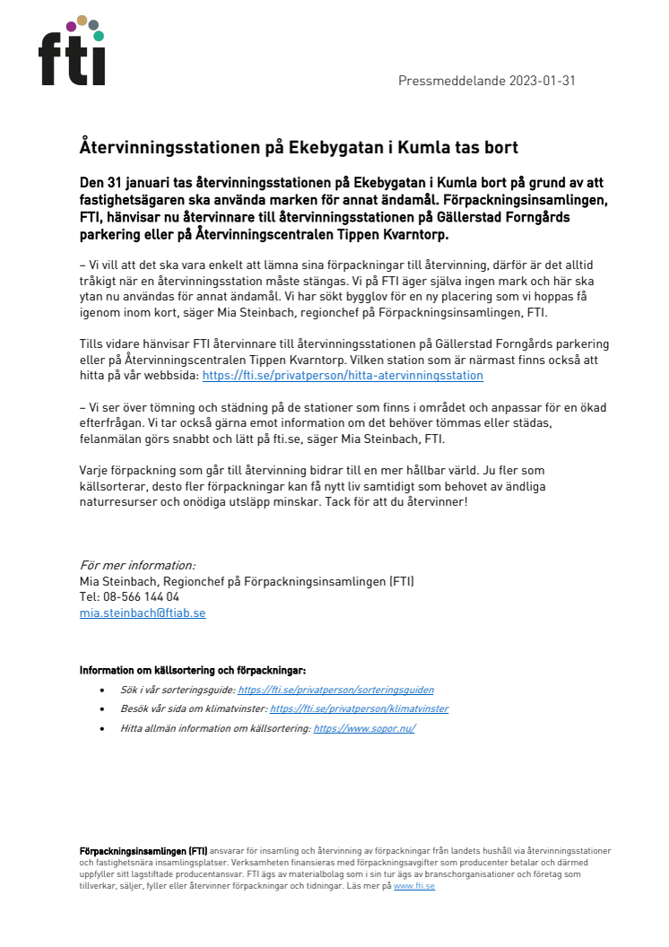 230131 Återvinningsstationen på Ekebygatan i Kumla tas bort.pdf