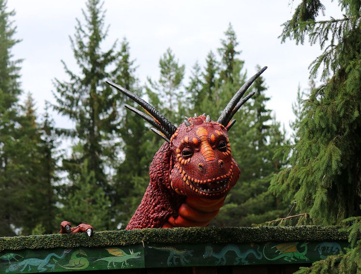 Kaldera, den snälla lavadraken som bor i Drakland