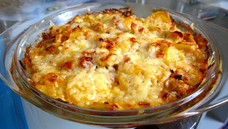 Kyckling potatisgratäng
