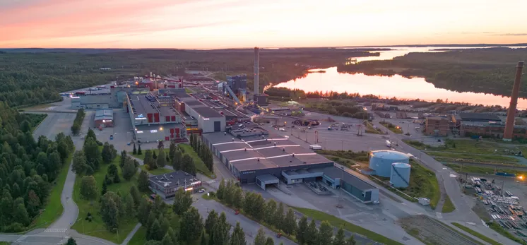 Områdebilde av Renforsin Ranta business park. 