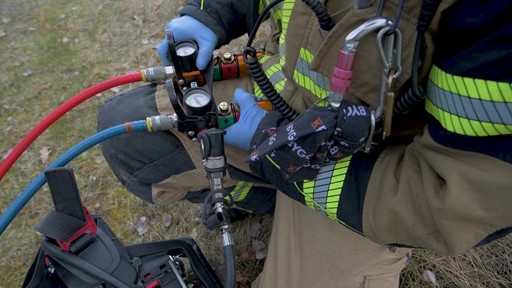 Aurora 23: Försvarsmakten samverkar med andra myndigheter, masskademoment på Malmen, Linköping