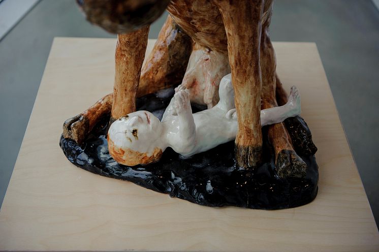 Klara Kristalova, Cow mother/Komodern, 2012