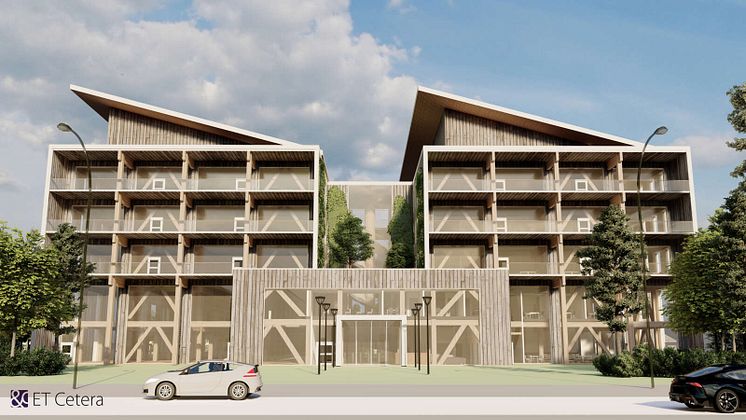 Castellum Northvolt trä NollCO2
