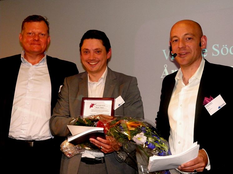 Årets Grundare Syd. Daniel Spasic, TFS Trial Form Support.