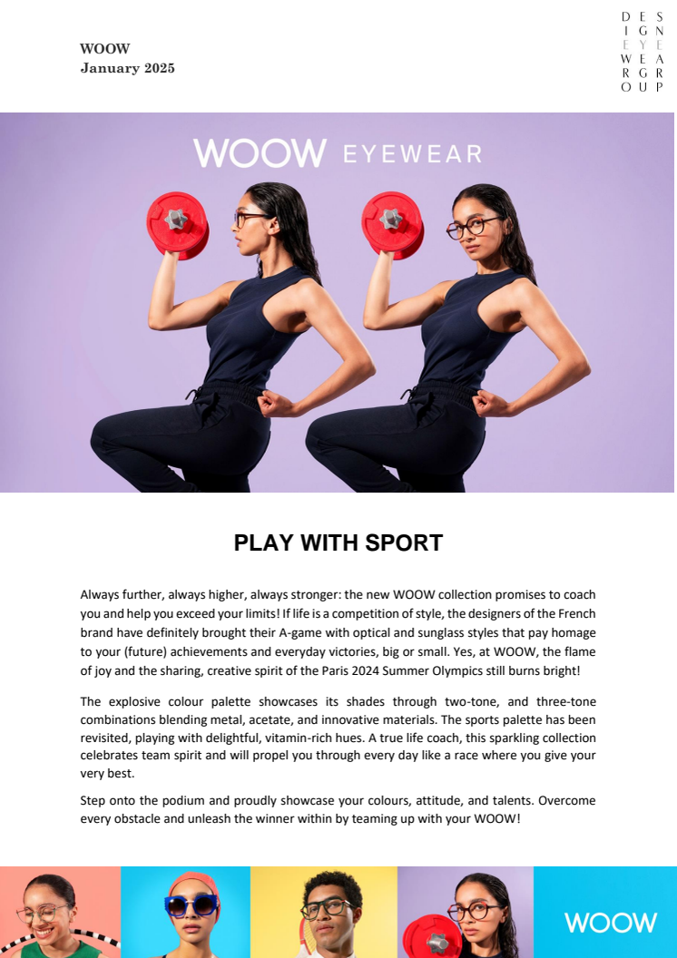 WOOW - PLAY WITH SPORT