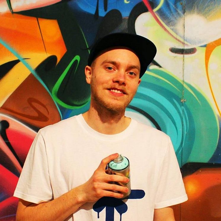 Graffitiworkshop 10-11 augusti på Ungdomens hus i Partille. Adam Appear37 Algotsson