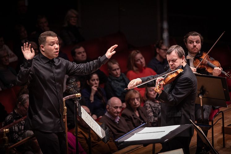 Ryan Bancroft och Frank Peter Zimmermann