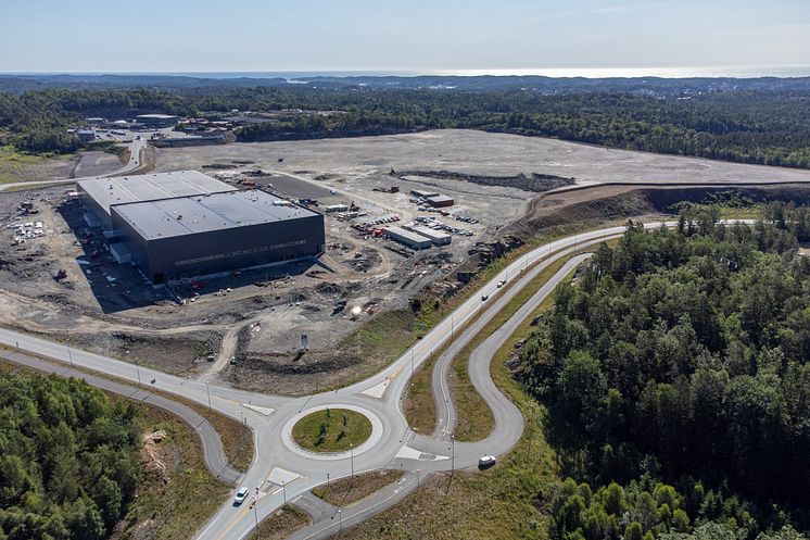 Morrow Cell Factory July 2023 Eyde Energy Park