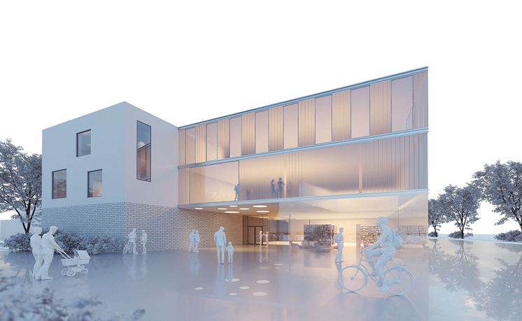 Fäladslyktan på Norra Fäladen illustration PE Teknik och Arkitektur