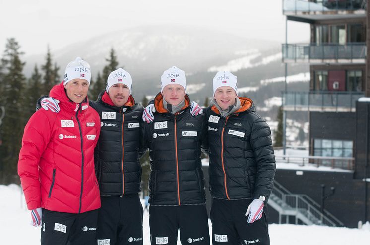 Skiskytter-gutta som straks er klare for VM
