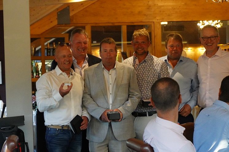 Team Eight won Team Competition Second Place presented by Andrew Sargent from Advanced Air