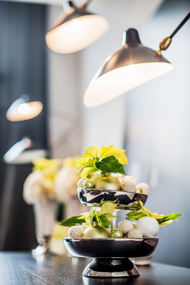 Elegant med julstjärnor 1