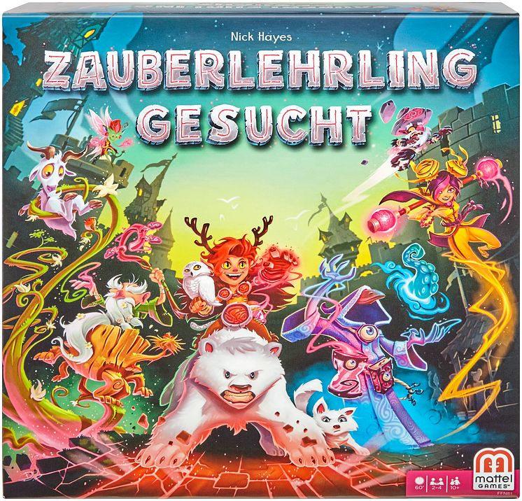Spielcover Zauberlehrling gesucht I Mattel Games