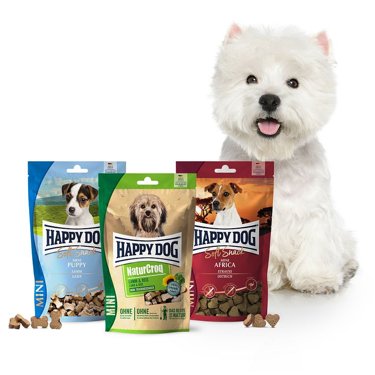 Happy Dog Mini_Snacks_Herzchen_©Happy Dog