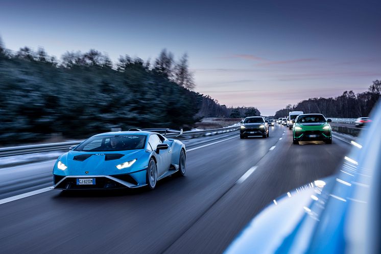 Lamborghini Winter Drive 2022